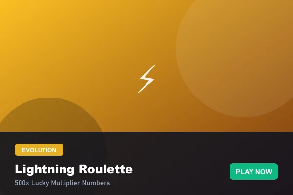 Evolution Lightning Roulette